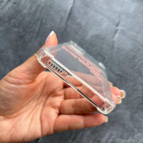 Чехол для Xiaomi Redmi Note 11 Pro / Redmi Note 12 Pro 4G патриотическое стихотворение противоударный прозрачный силиконовый чехол