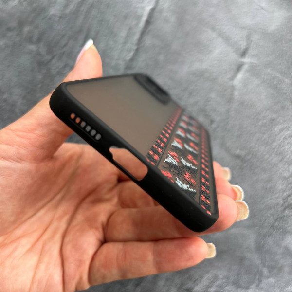 Чохол для Xiaomi Redmi Note 11 Pro / Redmi Note 12 Pro 4G вишиванка Миколаївщина з покриттям лаку