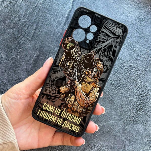 Чохол для Xiaomi Redmi Note 12 4G з захистом камери Військовий Не ССИ! Вивезу!