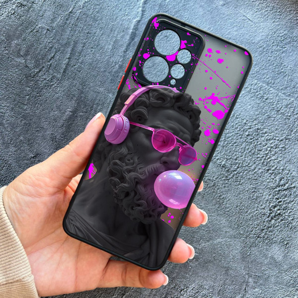 Чохол для Xiaomi Redmi Note 12 4G Давид з жуйкою