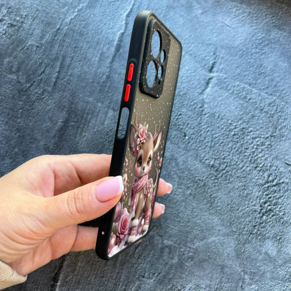 Чохол для Xiaomi Redmi Note 12 4G новорічне оленятко