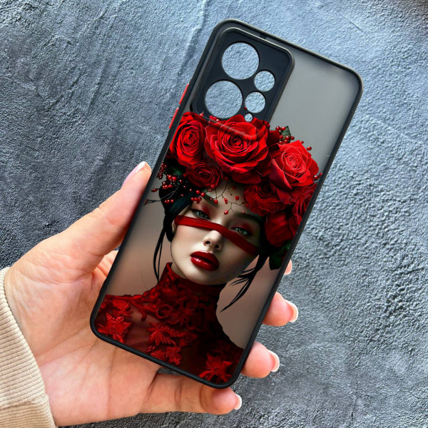 Чохол для Xiaomi Redmi Note 12 4G дівчинка зі стрічкою
