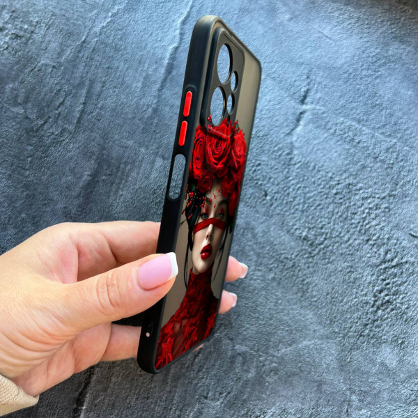 Чохол для Xiaomi Redmi Note 12 4G дівчинка зі стрічкою