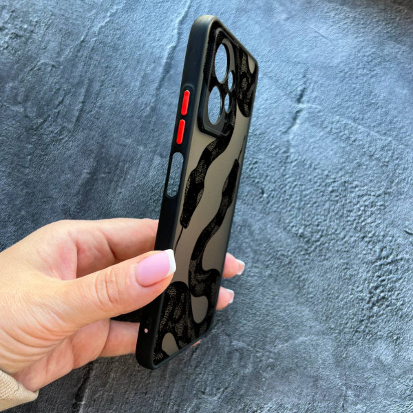 Чохол для Xiaomi Redmi Note 12 4G змія чорна