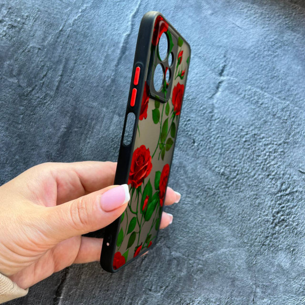 Чохол для Xiaomi Redmi Note 12 4G червоні троянди
