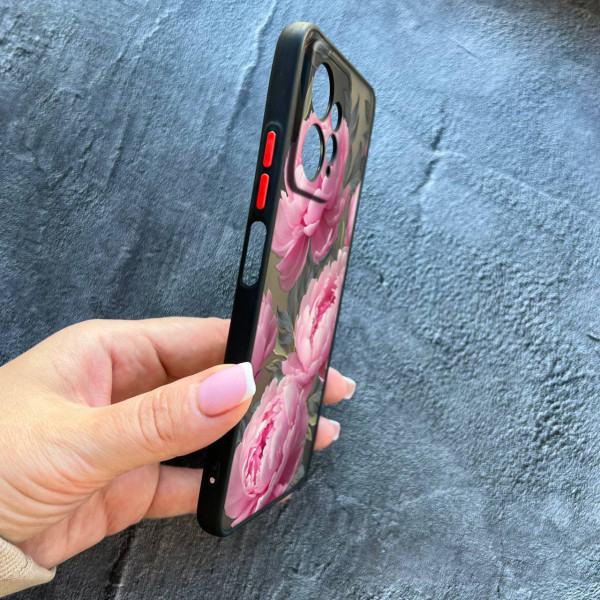 Чохол для Xiaomi Redmi Note 12 4G півонії крупні