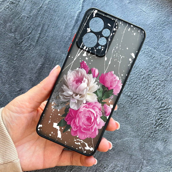 Чохол для Xiaomi Redmi Note 12 4G півонії класичні