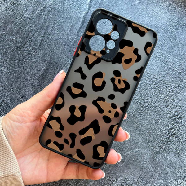 Чохол для Xiaomi Redmi Note 12 4G леопард шоколадний