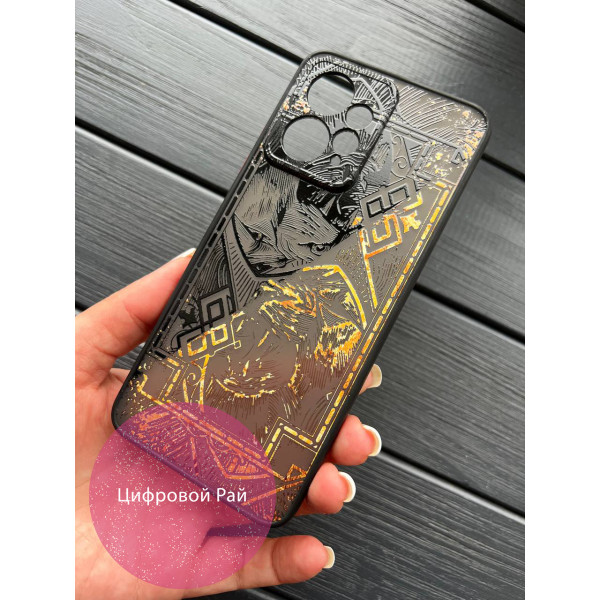 Чохол для Xiaomi Redmi Note 12 4G лев та носоріг 
