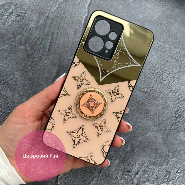 Чохол для Xiaomi Redmi Note 12 4G чохол з дзеркальним покриттям та тримачем