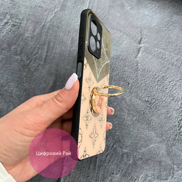 Чохол для Xiaomi Redmi Note 12 4G чохол з дзеркальним покриттям та тримачем