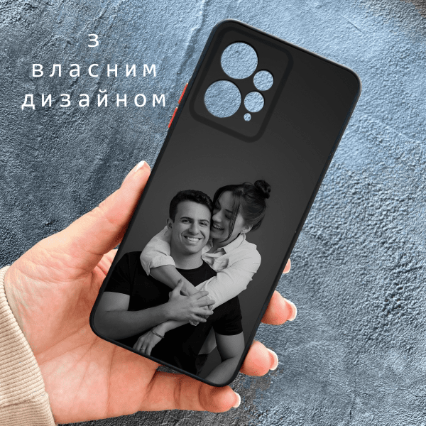 Чохол для Xiaomi Redmi Note 12 4G з захистом камери зі своїм принтом