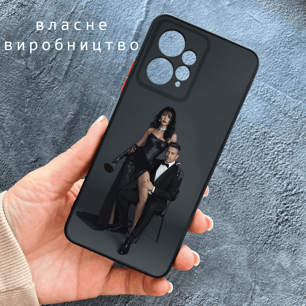 Чехол для Xiaomi Redmi Note 12 4G с защитой камеры со своим принтом