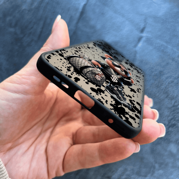 Чeхол для Xiaomi Redmi Note 12 4G с защитой камеры с мишкой Тедди