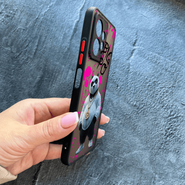 Чохол для Xiaomi Redmi Note 12 4G з захистом камери з панадою Кунг-Фу Big Po