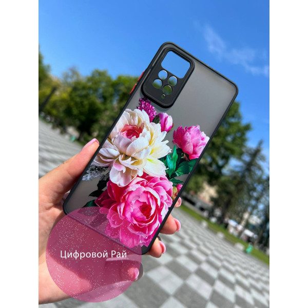 Чохол для Xiaomi Redmi Note 11 Pro / Redmi Note 12 Pro 4G півонії класичні