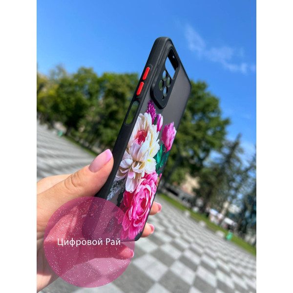 Чохол для Xiaomi Redmi Note 11 Pro / Redmi Note 12 Pro 4G півонії класичні