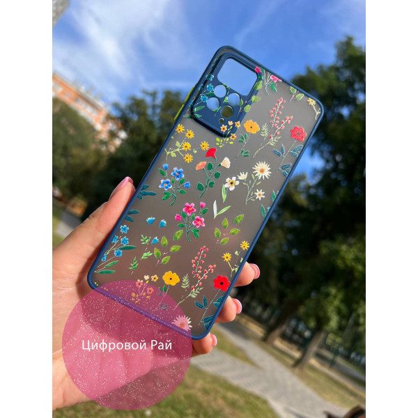 Чохол для Xiaomi Redmi Note 11 Pro / Redmi Note 12 Pro 4G квіти різнокольорові