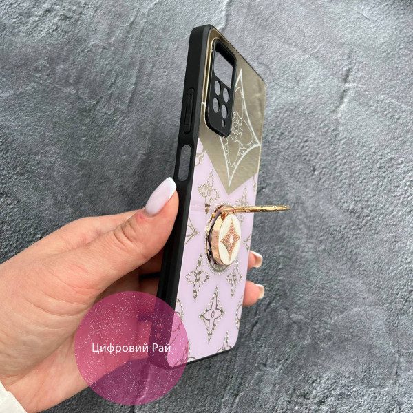 Чохол для Xiaomi Redmi Note 11 Pro / Redmi Note 12 Pro 4G чохол з дзеркальним покриттям та тримачем