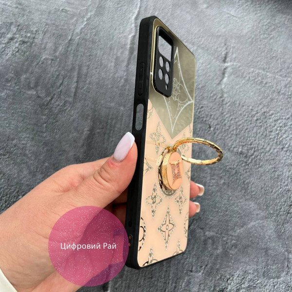 Чохол для Xiaomi Redmi Note 11 Pro / Redmi Note 12 Pro 4G чохол з дзеркальним покриттям та тримачем