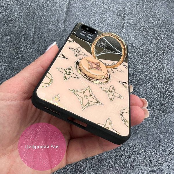 Чохол для Xiaomi Redmi Note 11 Pro / Redmi Note 12 Pro 4G чохол з дзеркальним покриттям та тримачем