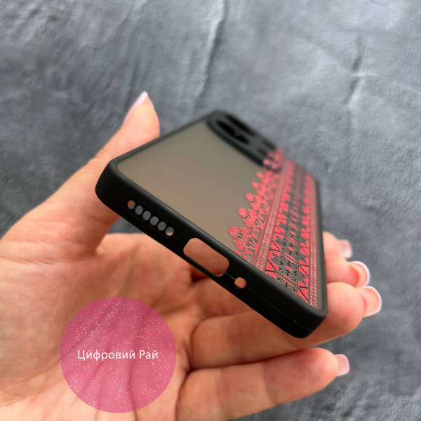 Чохол для Xiaomi Redmi Note 13 Pro 4G / Poco M6 Pro 4G / Xiaomi Redmi Note 14S з захистом камери вишиванка Хмельниччина 