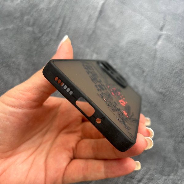 Чохол для Xiaomi Redmi Note 13 Pro 4G / Poco M6 Pro 4G / Xiaomi Redmi Note 14S з захистом камери вишиванка з лелекою