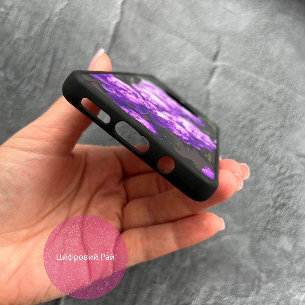 Чехол для Xiaomi Mi 10T Lite / Redmi Note 9 Pro 5G / Mi 10i 5G лавандовые пионы с черным бортиком