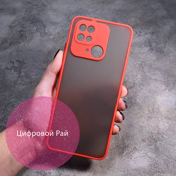 Чохол для Xiaomi Redmi 10С / Xiaomi Poco C40 матовий пластик без дизайну