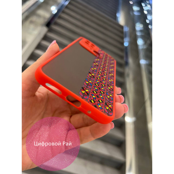 Чохол для Xiaomi Redmi 10С / Xiaomi Poco C40 вишиванка Львівщина