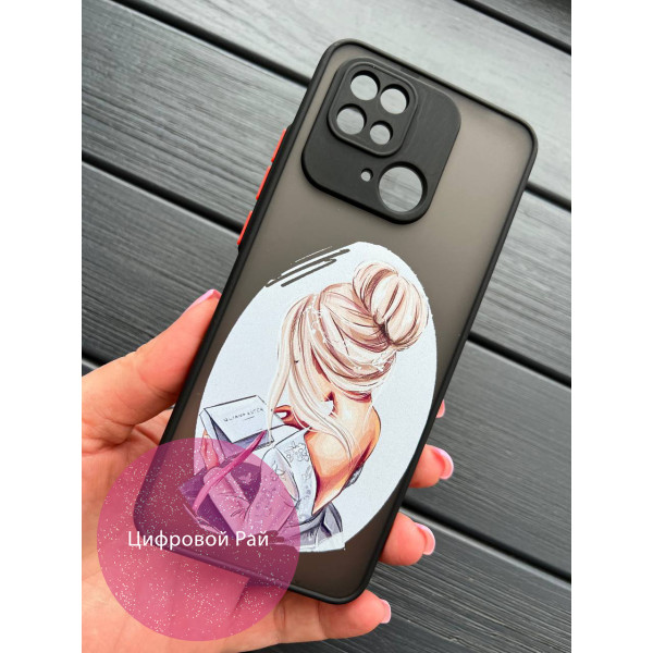 Чохол для Xiaomi Redmi 10С леді