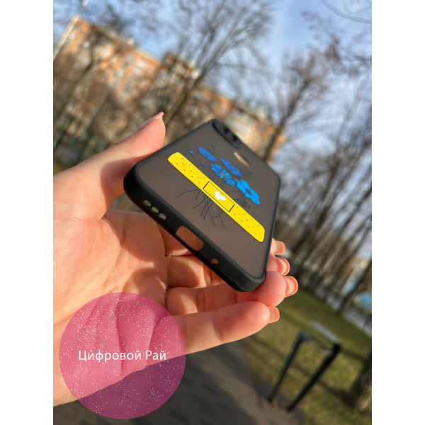Чохол для Xiaomi Redmi 10A / Redmi 9C патріотичні квіти та пластир
