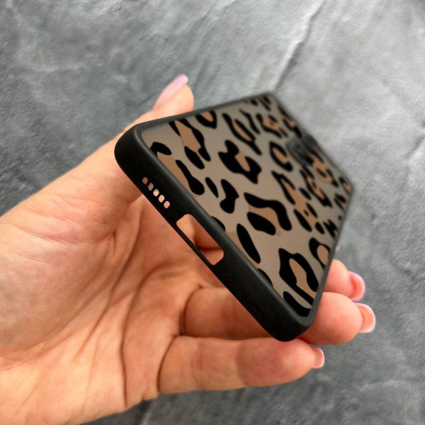 Чохол для Xiaomi Redmi Mi 9T / Mi 9T Pro / K20 / K20 Pro з захистом камери з леопардом шоколадним