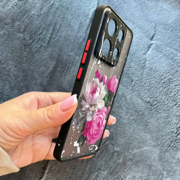 Чехол для Xiaomi Redmi Note 13 Pro 5G / Xiaomi Poco X6 5G пионы классические
