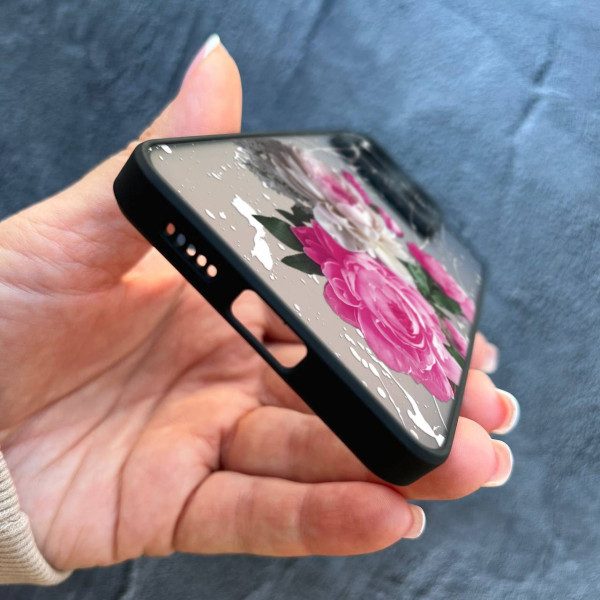 Чехол для Xiaomi Redmi Note 13 Pro 5G / Xiaomi Poco X6 5G пионы классические