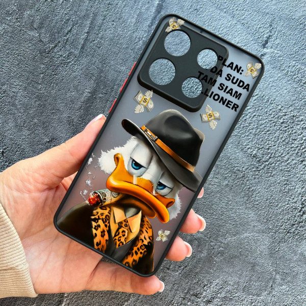 Чехол для Xiaomi Redmi Note 13 Pro 5G / Xiaomi Poco X6 5G Дональд Дак