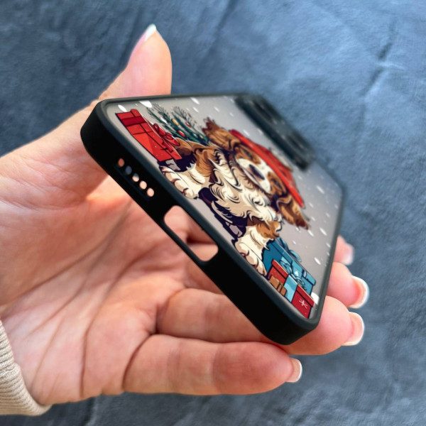Чохол для Xiaomi Redmi Note 13 Pro 5G / Xiaomi Poco X6 5G новорічний песик