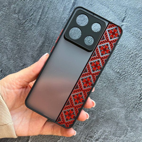 Чехол для Xiaomi Redmi Note 13 Pro 5G / Xiaomi Poco X6 5G вышиванка Киевщина