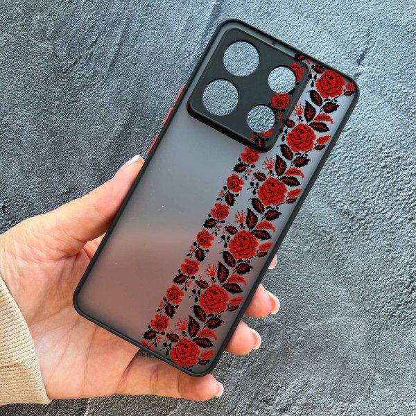 Чехол для Xiaomi Redmi Note 13 Pro 5G / Xiaomi Poco X6 5G вышиванка Донеччина