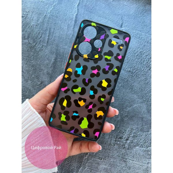 Чехол для Xiaomi Redmi Note 13 Pro Plus яркий леопард