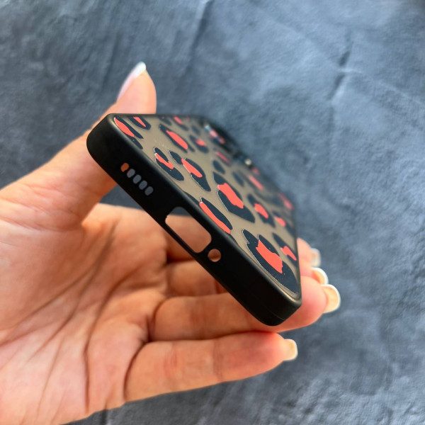 Чохол для Xiaomi Redmi Note 13 Pro Plus леопард помаранчевий
