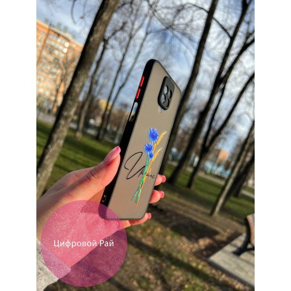 Чехол для Xiaomi Redmi Note 9s/Note 9 Pro/Note 9 Pro Max патриотический с волошкой