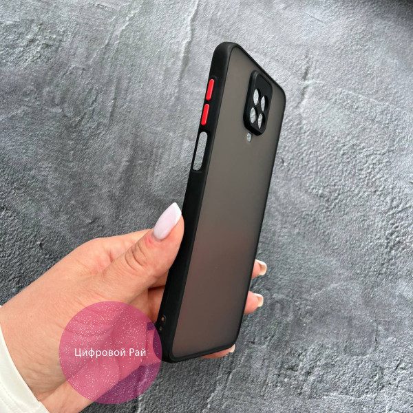 Чехол для Xiaomi Redmi Note 9s / Note 9 Pro / Note 9 Pro Max матовый пластик без дизайна