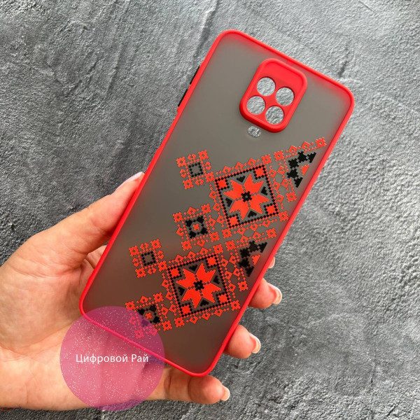 Чехол для Xiaomi Redmi Note 9s / Note 9 Pro / Note 9 Pro Max вышиванка рушник