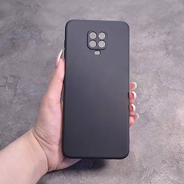 Однотонный чехол для Xiaomi Redmi Note 9s / Note 9 Pro / Note 9 Pro Max с soft-touch покрытием и микрофиброй внутри